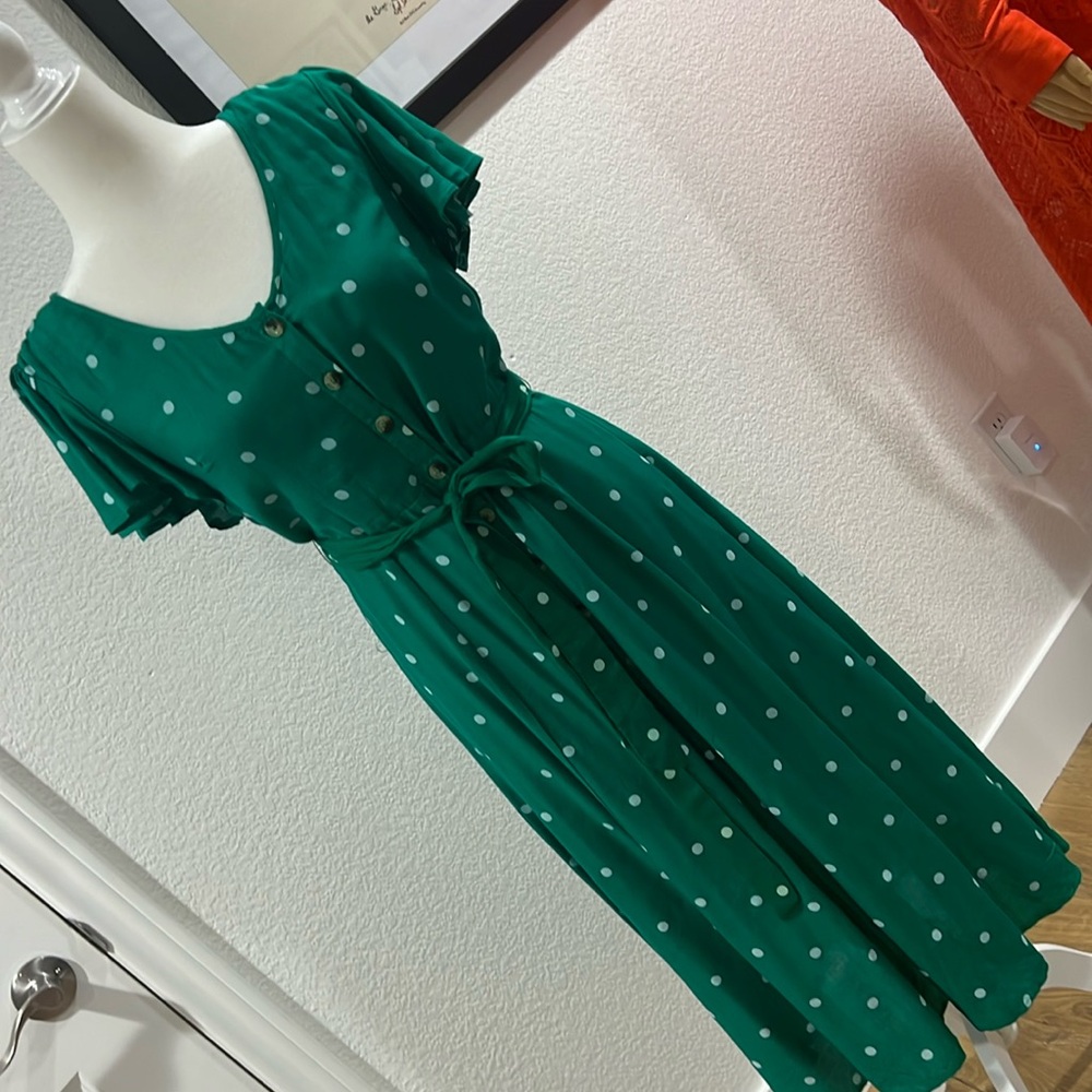 Nice green dress